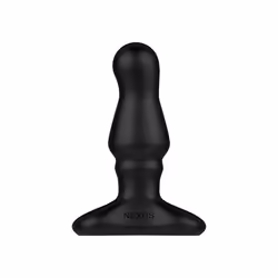 Nexus Bolster, Inflatable butt plug, Black, Silicon, 1 pc(s), 4 cm, 99 mm