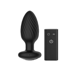 Nexus Tornado Medium Remote Control Rotating and Vibrating Butt Plug 3.4 Inch