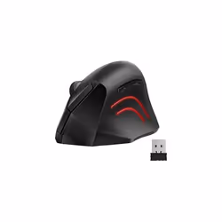 TECKNET Vertical Wireless Mouse 2.4G Ergonomic Vertical Optical Mouse - Prevention Against Mouse Arm/Tennis Arm (RSI Syndrome ...
