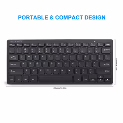 TeckNet 2.4G Wireless Keyboard: Windows 10/8/7/ Vista / XP, Android Smart TV