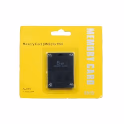 ZedLabz 400006, Storage expansion card, PlayStation 2, Black, Sony PS2, 19 g, 0.008 GB