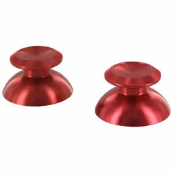 ZedLabz Aluminium alloy metal analog thumbsticks for Sony PS4 controllers - red, PlayStation 4, Thumbstick, Red, Aluminium, S ...