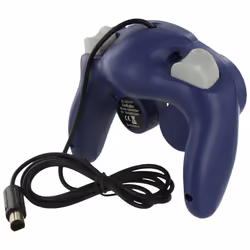 ZedLabz 500205 Gaming Controller Purple Gameport Gamepad Analogue GameCube