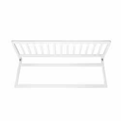 Safetots Wooden Bed Rail - White