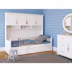 Safetots Wooden Bed Rail - Natural