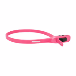 Hiplok Z-Lok Combo Armoured Reuseable Tie Pink - Single