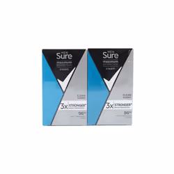 2 x 45ml Sure Men Maximum Protection 48H Anti-Perspirant Deodorant