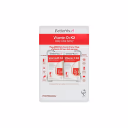 BetterYou Vitamin D + K2 Oral Spray, 2 x 12ml