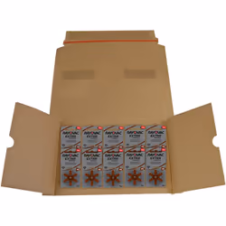 Rayovac Extra Advanced Hearing Aid Batteries, Size 312, Brown Tab, PR41, Pack of 60