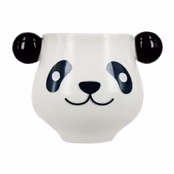 Thumbs Up PANMUG, Single, Black, White, Ceramic, Universal, 1 pc(s), 350 g