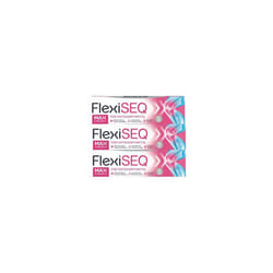 FlexiSEQ 50g Max Strength Gel, 3 Pack, Arthritis Pain Relief Gel, Topical Gel for Osteoarthritis, Drug-Free, Joint Pain Relief Gel for Knees, Hips,
