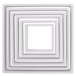 PME Classic Shapes Cutters, White, ABS, 150 mm, 12 mm, 250 mm, 82 g