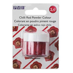 PME Powder Colours 2 g Red Artificial food coloring
