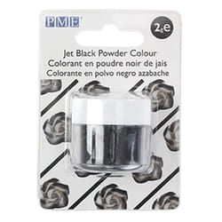 PME Powder Colours 2 g Black Artificial food coloring