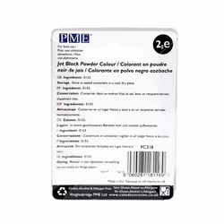 PME Powder Colours 2 g Black Artificial food coloring