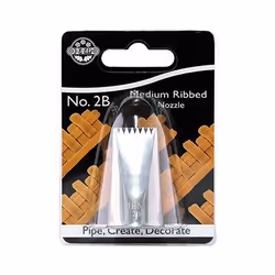 PME JEM Nozzle, Pastry decorating nozzle, Pastry decorating bag, Stainless steel, Stainless steel, 2.2 mm, 25 mm