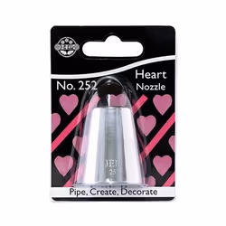 PME JEM Nozzle, Pastry decorating nozzle, Pastry decorating bag, Stainless steel, Stainless steel, 1.5 cm, 31 mm