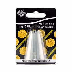 PME JEM Nozzle, Pastry decorating nozzle, Pastry decorating bag, Stainless steel, Stainless steel, 1.6 cm, 31 mm
