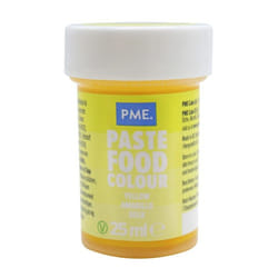 PME Paste Colour Sunny Yellow 25 g Paste (substance) Artificial food coloring