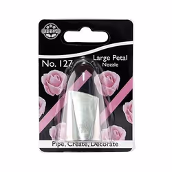 PME JEM Nozzle, Pastry decorating nozzle, Pastry decorating bag, Stainless steel, Stainless steel, 1.9 cm, 25 mm