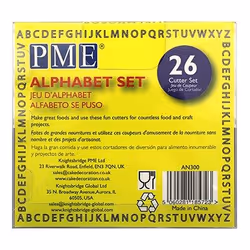 PME Alphabet Cutters White