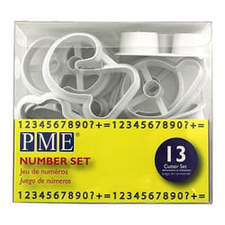 PME Alphabet Cutters White