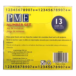 PME Alphabet Cutters White