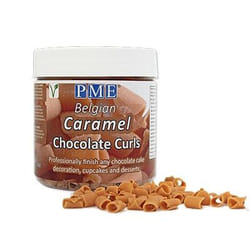PME Chocolate Curls Edible sprinkle