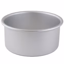 PME LBR093, Cake pan, Round, Flat surface, Grey, Aluminium, 229 mm