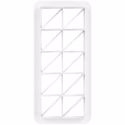 PME Right Angle, White, Plastic, 3.2 cm, 1 pc(s)