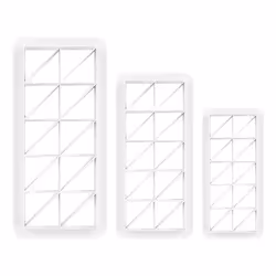 PME Geometric MultiCutter Right Angle, White, Plastic, 85 mm, 20 mm, 196 mm, 120 g