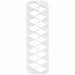 PME Geometric MultiCutter Diamond, White, Plastic, 3.1 cm, 1 pc(s)