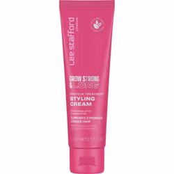 Lee Stafford Hair Growth Styling Cream | Grow Strong & Long Collection - Protein Treatment Cream Best for Breakage Prone & D ...
