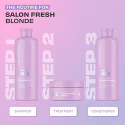 Lee Stafford Bleach Blondes Everyday Care Shampoo Hair Cleanser for Smooth Blonde Hairs Breakage free