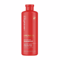 Lee Stafford Argan Oil Nourishing Shampoo 16.9 Fl Oz Best For Dry Dull & Frizzy | Shine & Silky Hair | Defrizz Hairs