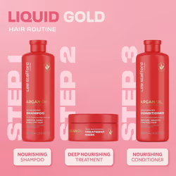Lee Stafford Argan Oil Nourishing Shampoo  16.9 Fl Oz Best For Dry Dull & Frizzy | Shine & Silky Hair | Defrizz Hairs