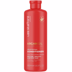Lee Stafford Argan Oil Nourishing Hair Conditioner  16.9 Fl Oz For Dry Dull and Naturally Coarse Hairs Hair Tretament Cream D ...