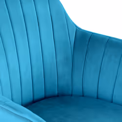 Genesis Muse Accent Chair Velvet Bedroom Living Dining - Teal