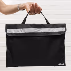 MSA63 Sheet Music Bag - Two-Tone School Book Bag - Children's Music Bag - Orchestra Choir Practice - School Music Lessons - Bag for Sheet Music -