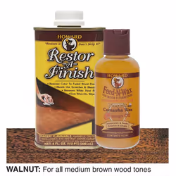 Restor A Finish with Feed N Wax Set - Walnut