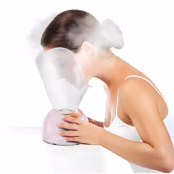 Magnitone Steam Ahead facial sauna Pink, Transparent