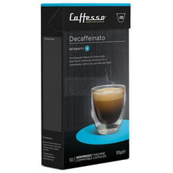 Caffesso Decaffeinato Nespresso Compatible Coffee Capsules (Pack 10) -