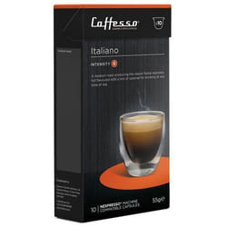 Caffesso Italiano Nespresso Compatible Coffee Capsules (Pack 10) - NWT