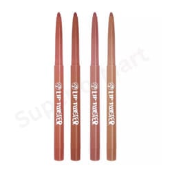 4 X W7 Lip Twisters Nude Colours Matte Outline Liner Natural