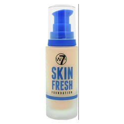 W7 Skin Fresh Face Liquid Foundation Long Lasting - cameo beige