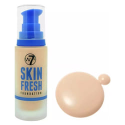 W7 Skin Fresh Face Liquid Foundation Long Lasting - nude beige