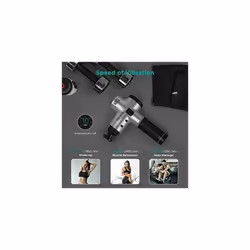 OPOVE M3 Pro Massage Gun Deep Percussion Massager - Silver