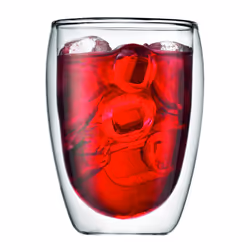 Bodum 4559-10-12 PAVINA Double Walled Thermo Glasses, 0.35 L, 12 oz, Set of 6 - Transparent