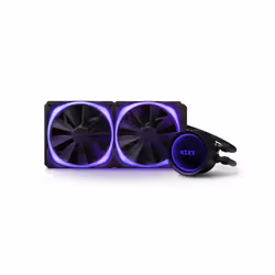 NZXT RL-KRX63-R1 computer cooling system Processor All-in-one liquid cooler 14 cm Black