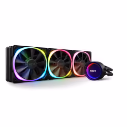 NZXT RL-KRX73-R1, All-in-one liquid cooler, 12 cm, Black